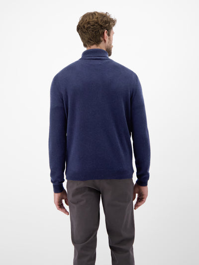 Herren Rollkragenpullover aus Woll-Kaschmir-Mix – lässige Optik, wärmender Tragekomfort - LERROS