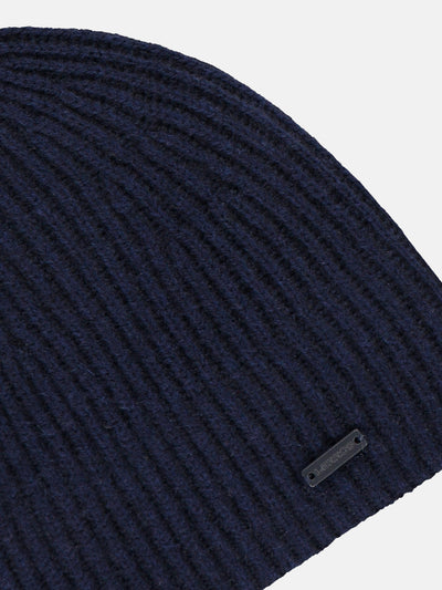 Herren Strickmütze aus Schurwolle und Kaschmir - LERROS