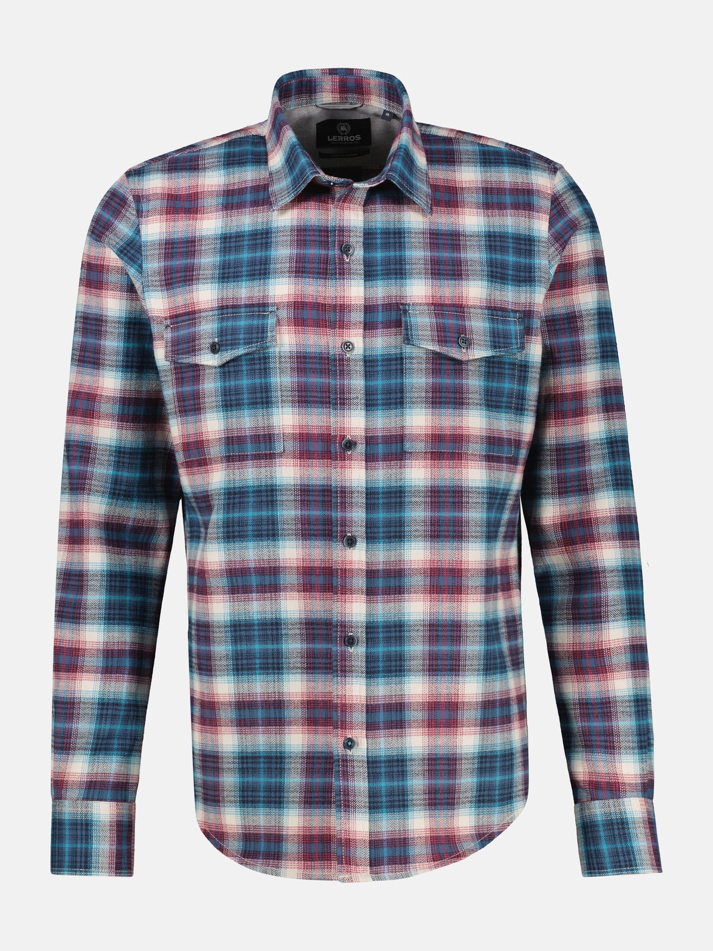 Casual Flanellhemd - weicher Twill, starker Style - LERROS