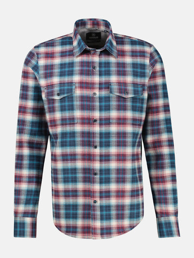 Casual Flanellhemd - weicher Twill, starker Style - LERROS