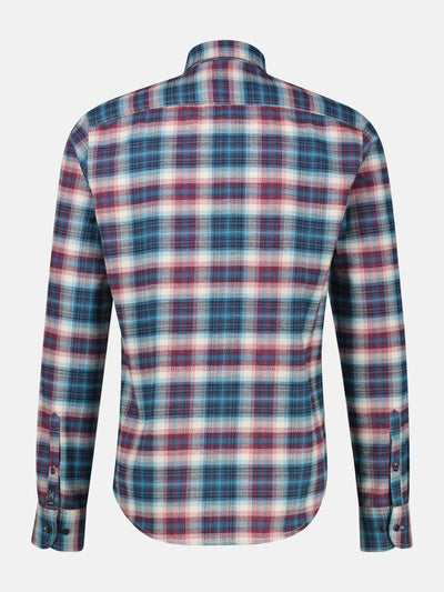 Casual Flanellhemd - weicher Twill, starker Style - LERROS
