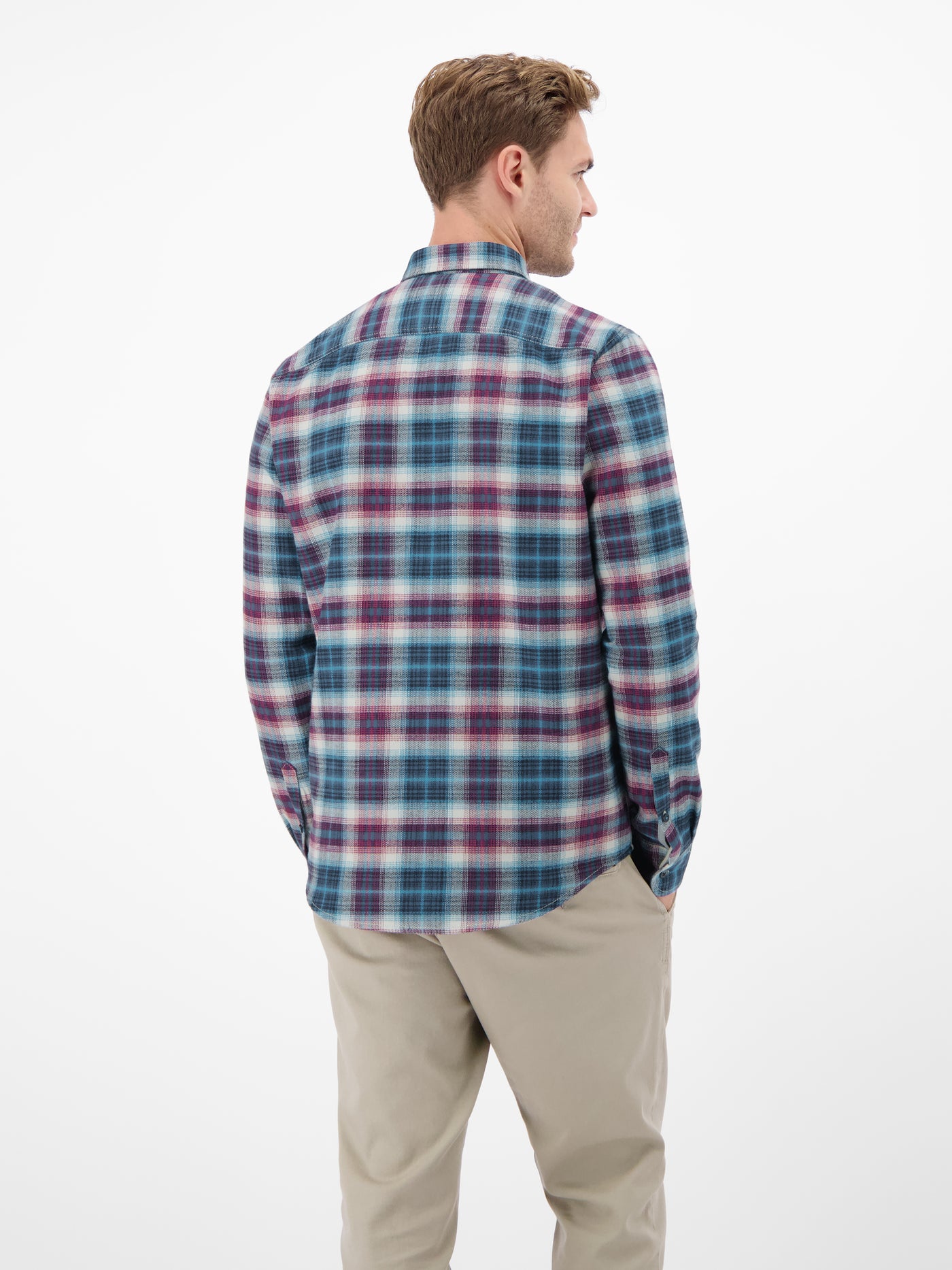 Casual Flanellhemd - weicher Twill, starker Style - LERROS