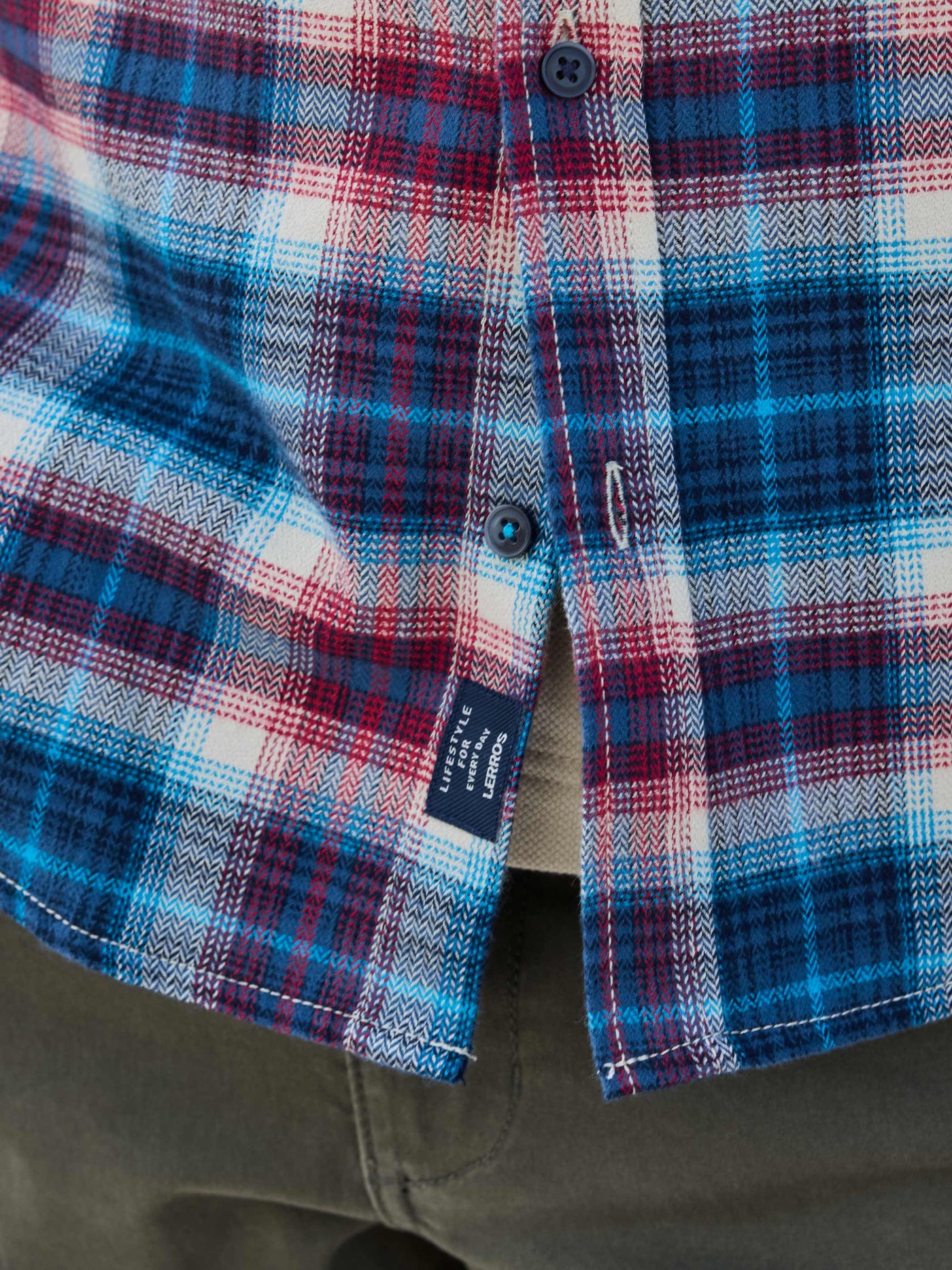 Casual Flanellhemd - weicher Twill, starker Style - LERROS