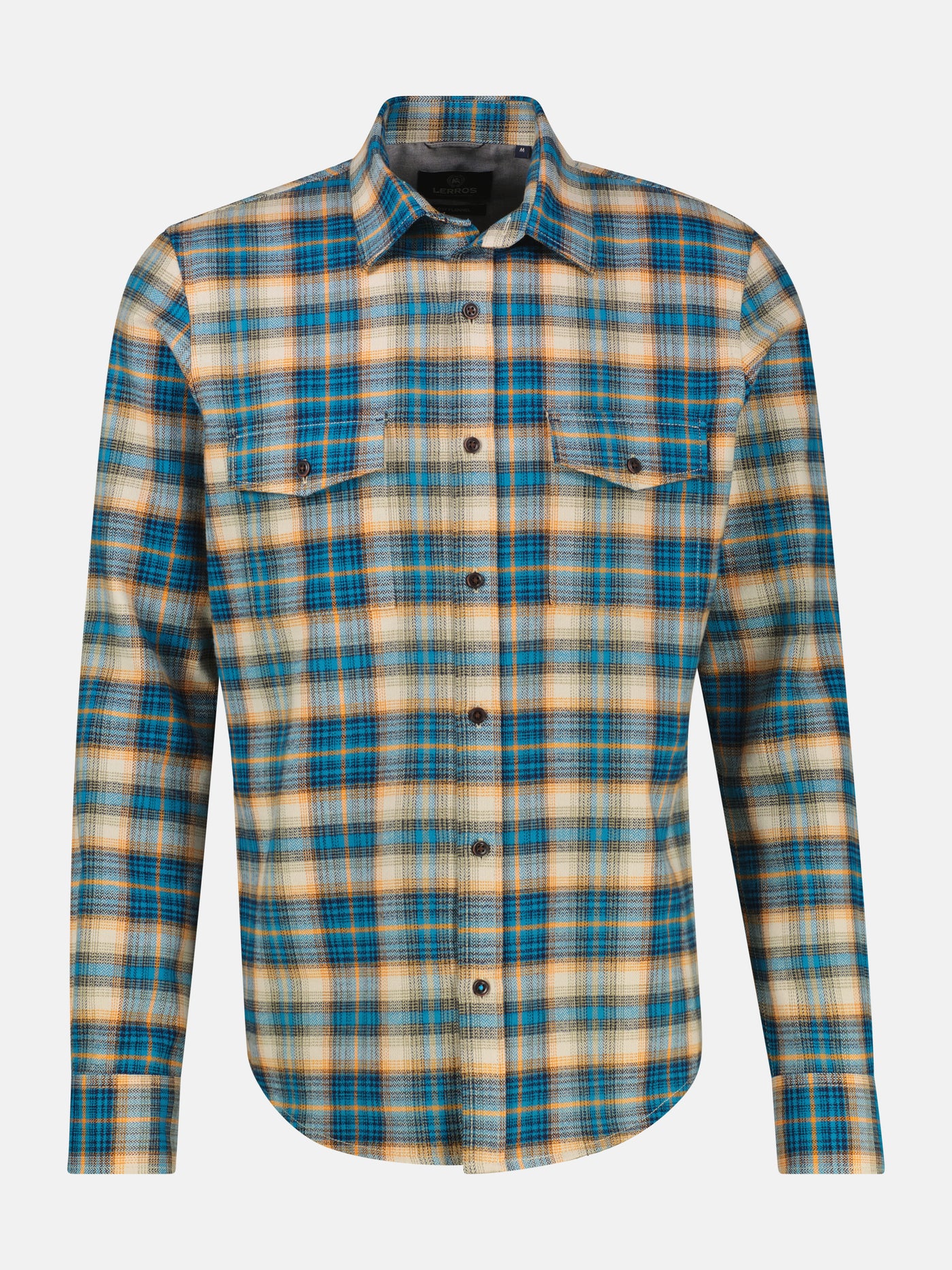 Casual Flanellhemd - weicher Twill, starker Style - LERROS