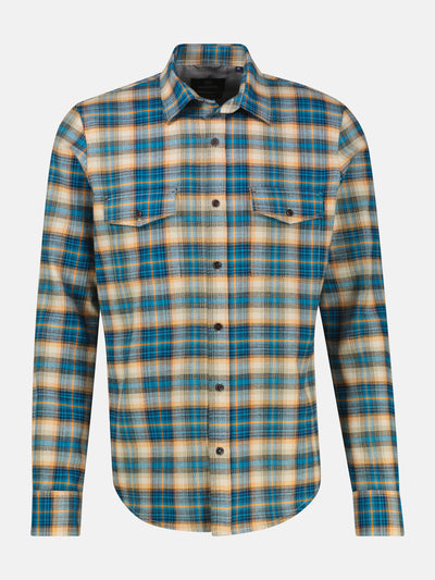 Casual Flanellhemd - weicher Twill, starker Style - LERROS