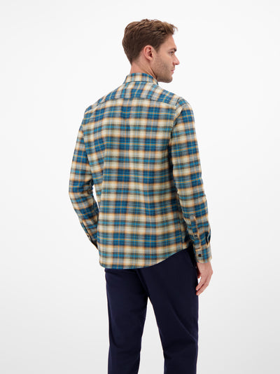 Casual Flanellhemd - weicher Twill, starker Style - LERROS