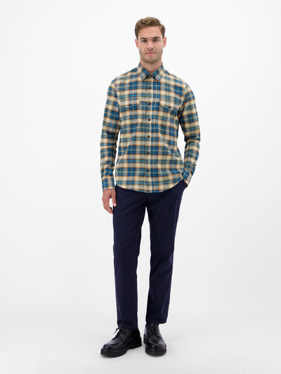Casual Flanellhemd - weicher Twill, starker Style - LERROS