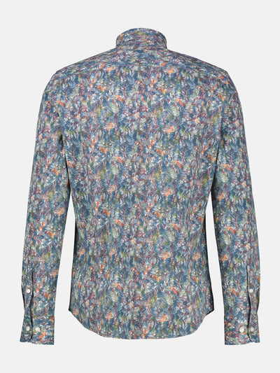 Grafisch inszeniertes Poplinhemd für Herren - LERROS