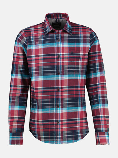 Karo Flannelhemd - weich und stylisch - LERROS