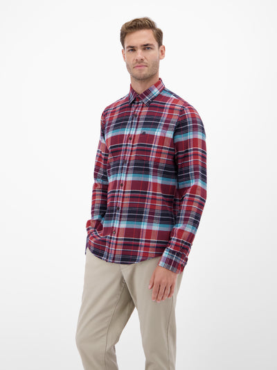 Checked flannel shirt - soft and stylish
