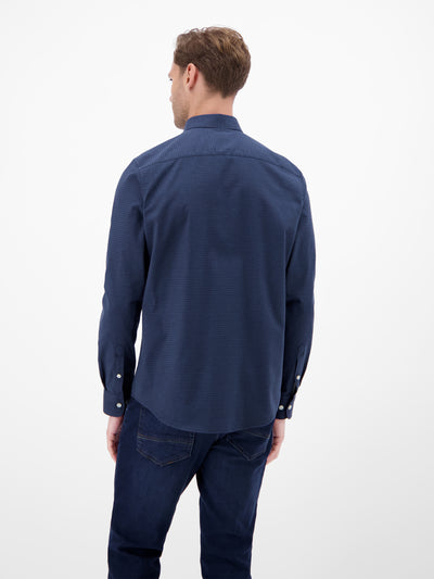 Karo Flannel-Stretchhemd - for every day - LERROS