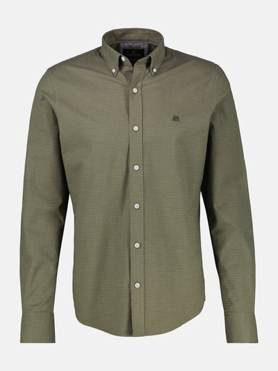 Karo Flannel-Stretchhemd - for every day - LERROS