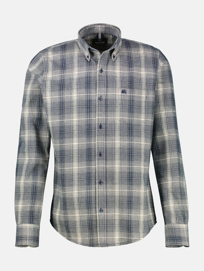 Herren Flannelhemd - kariert, weich und stylisch - LERROS