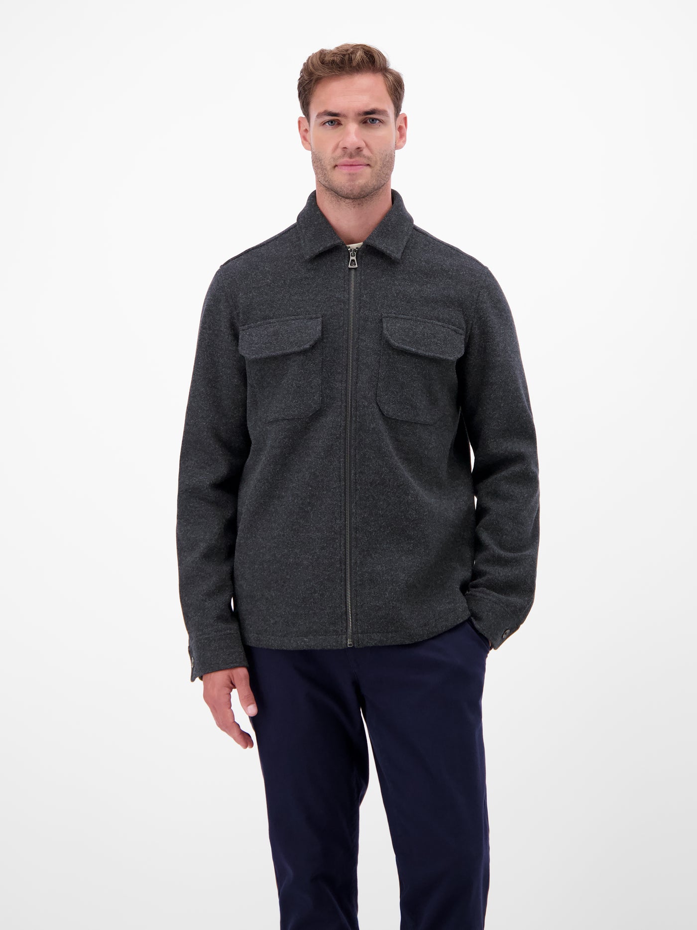 Herren Overshirt in urbanem Style - LERROS