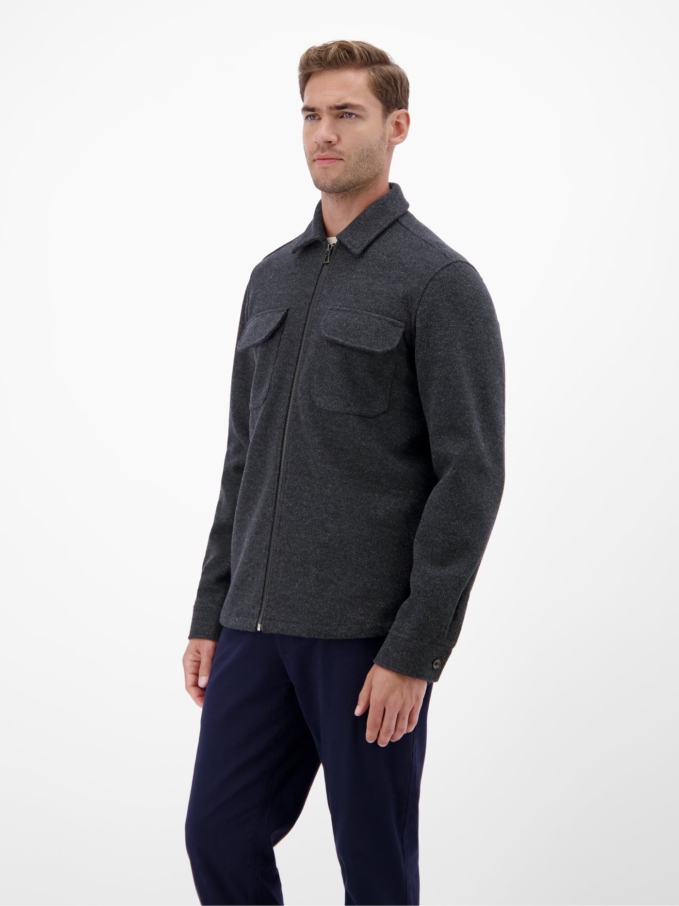 Herren Overshirt in urbanem Style - LERROS