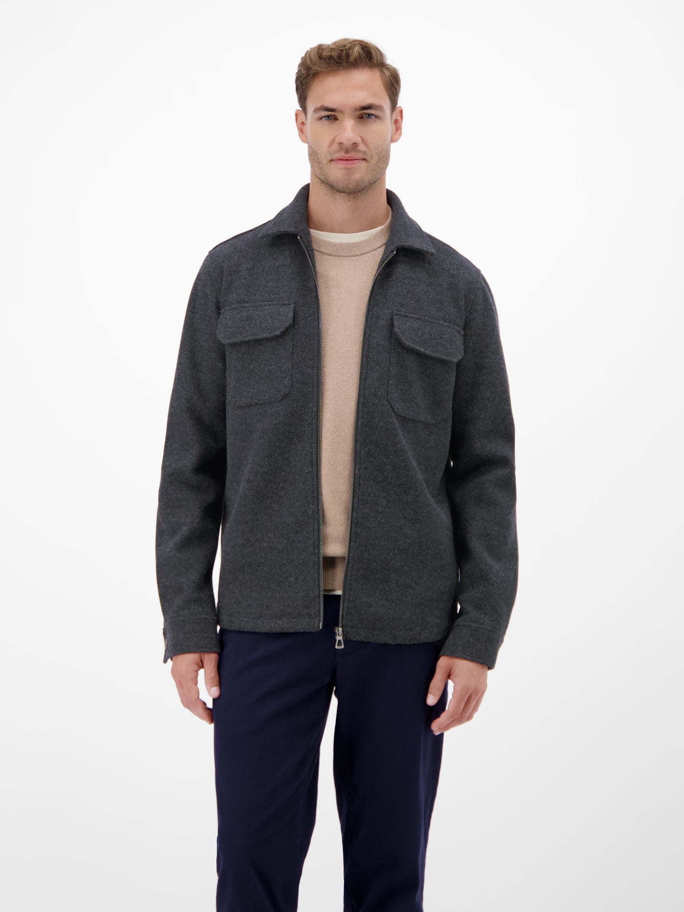 Herren Overshirt in urbanem Style - LERROS