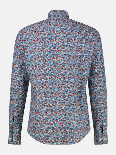 Poplin-Herrenhemd, modisch gestyled - LERROS