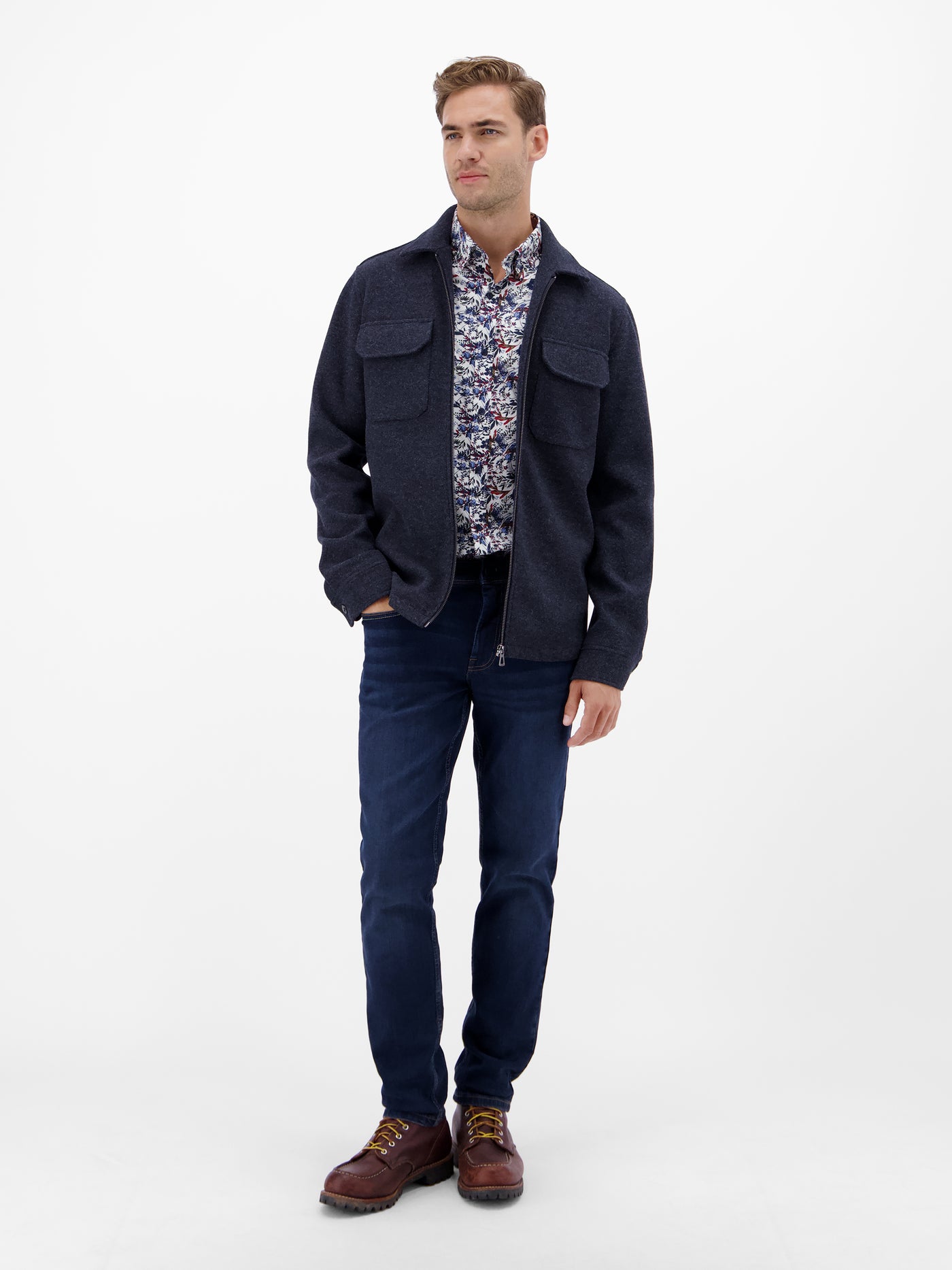 Modisches Poplinhemd für Herren - LERROS