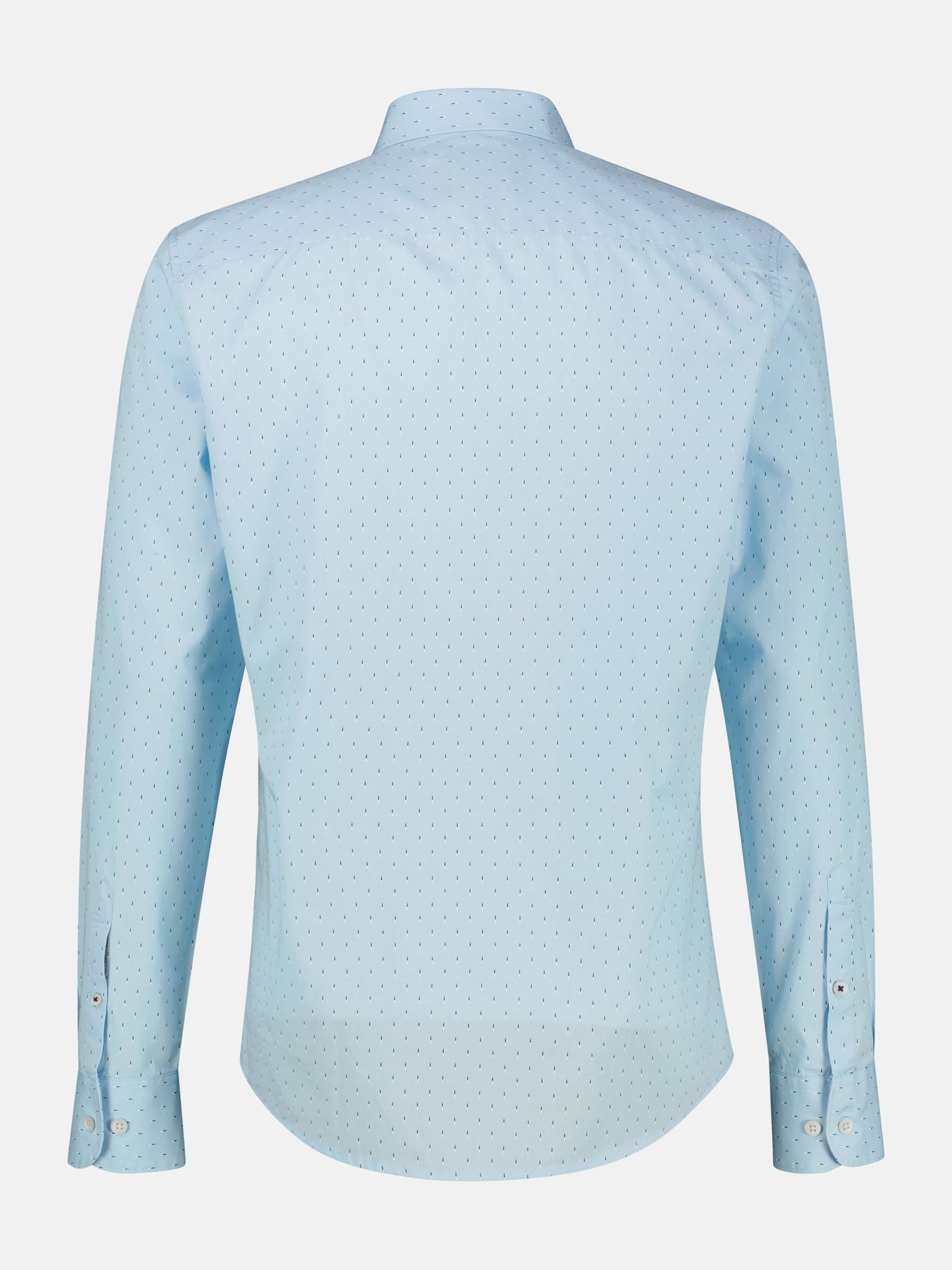 Stylisches Poplinhemd, modisch gemustert - LERROS