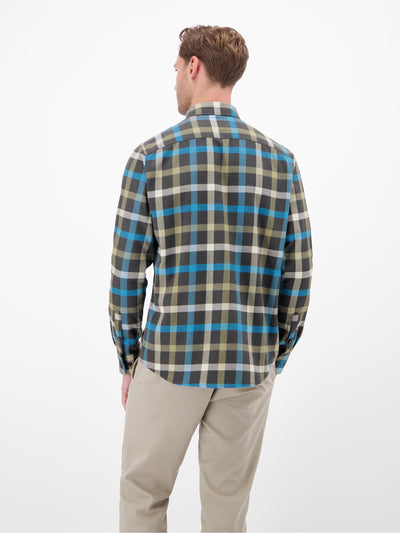 Stylisches Flannelhemd, klassisch kariert - LERROS