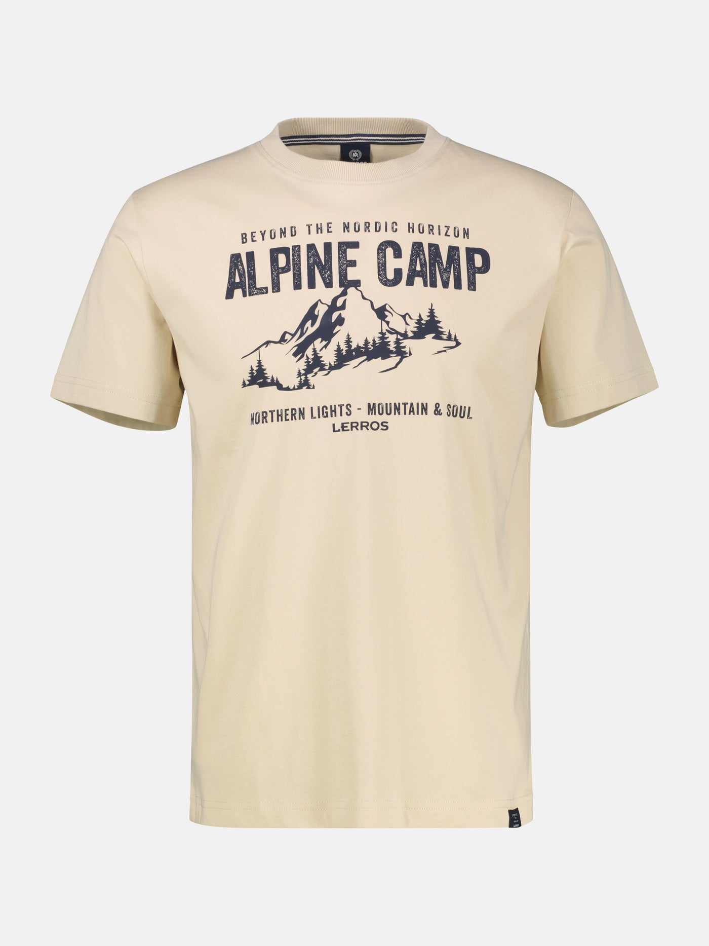 T-Shirt mit Outdoorprint in Großen Größen - LERROS