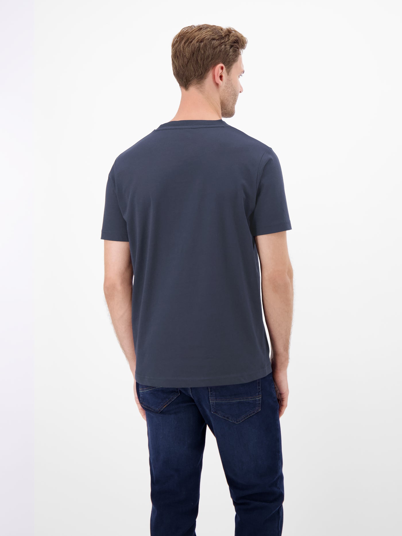 Herren T-Shirt mit Outdoorprint - LERROS