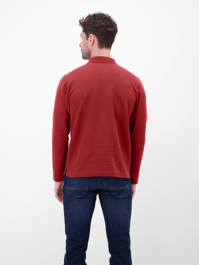 Langarm-Poloshirt, sportiv und modisch - LERROS