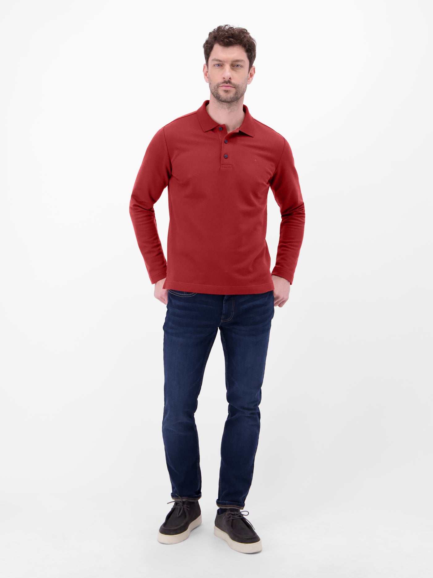 Langarm-Poloshirt, sportiv und modisch - LERROS