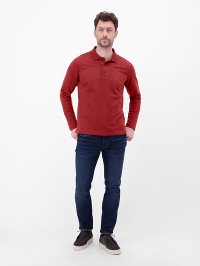 Langarm-Poloshirt, sportiv und modisch - LERROS