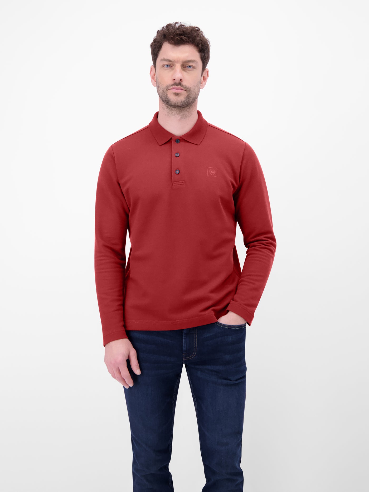 Langarm-Poloshirt, sportiv und modisch - LERROS