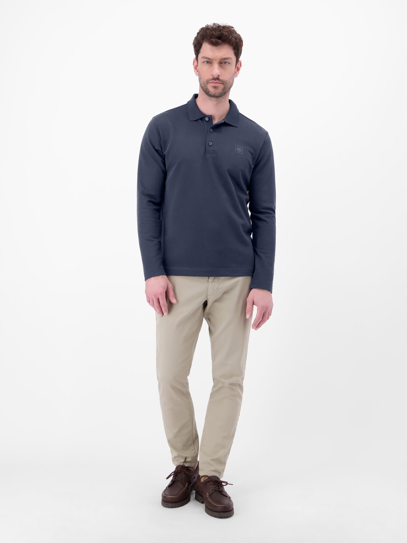 Langarm-Poloshirt, sportiv und modisch - LERROS