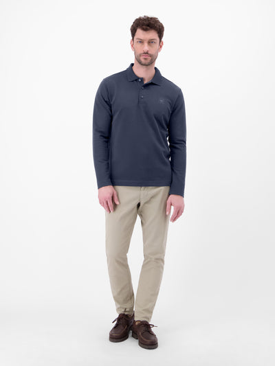 Langarm-Poloshirt, sportiv und modisch - LERROS