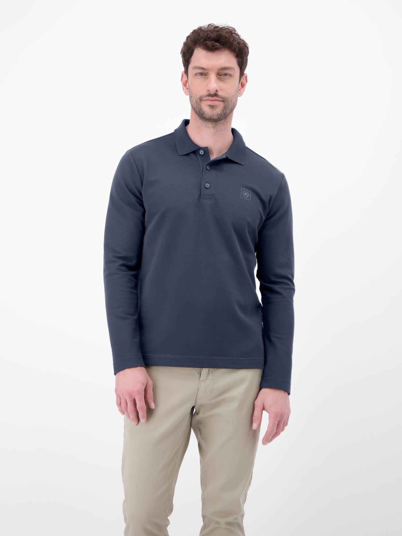 Langarm-Poloshirt, sportiv und modisch - LERROS