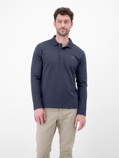 Langarm-Poloshirt, sportiv und modisch - LERROS