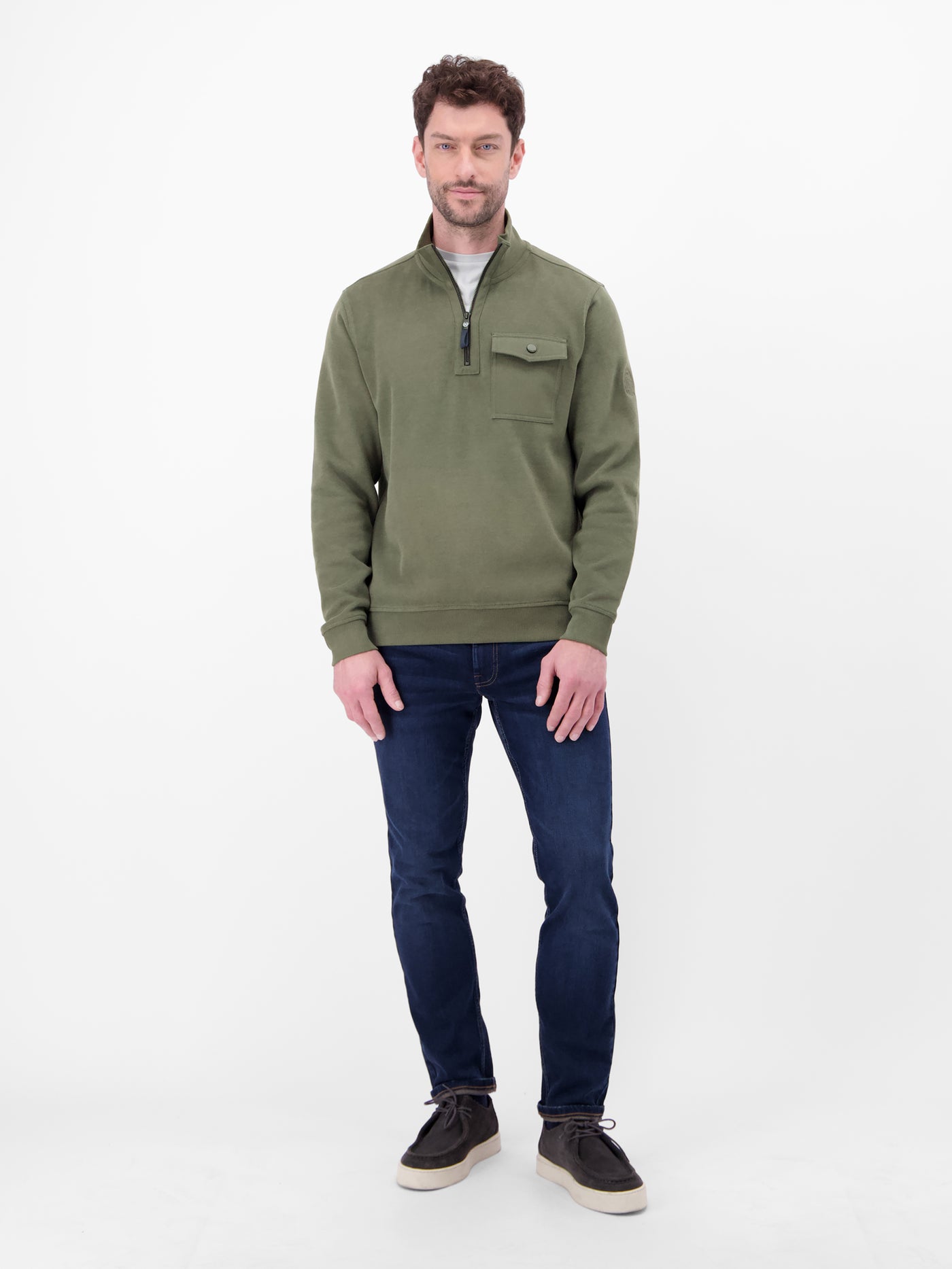 Herren Troyer, stylisch-legér - LERROS