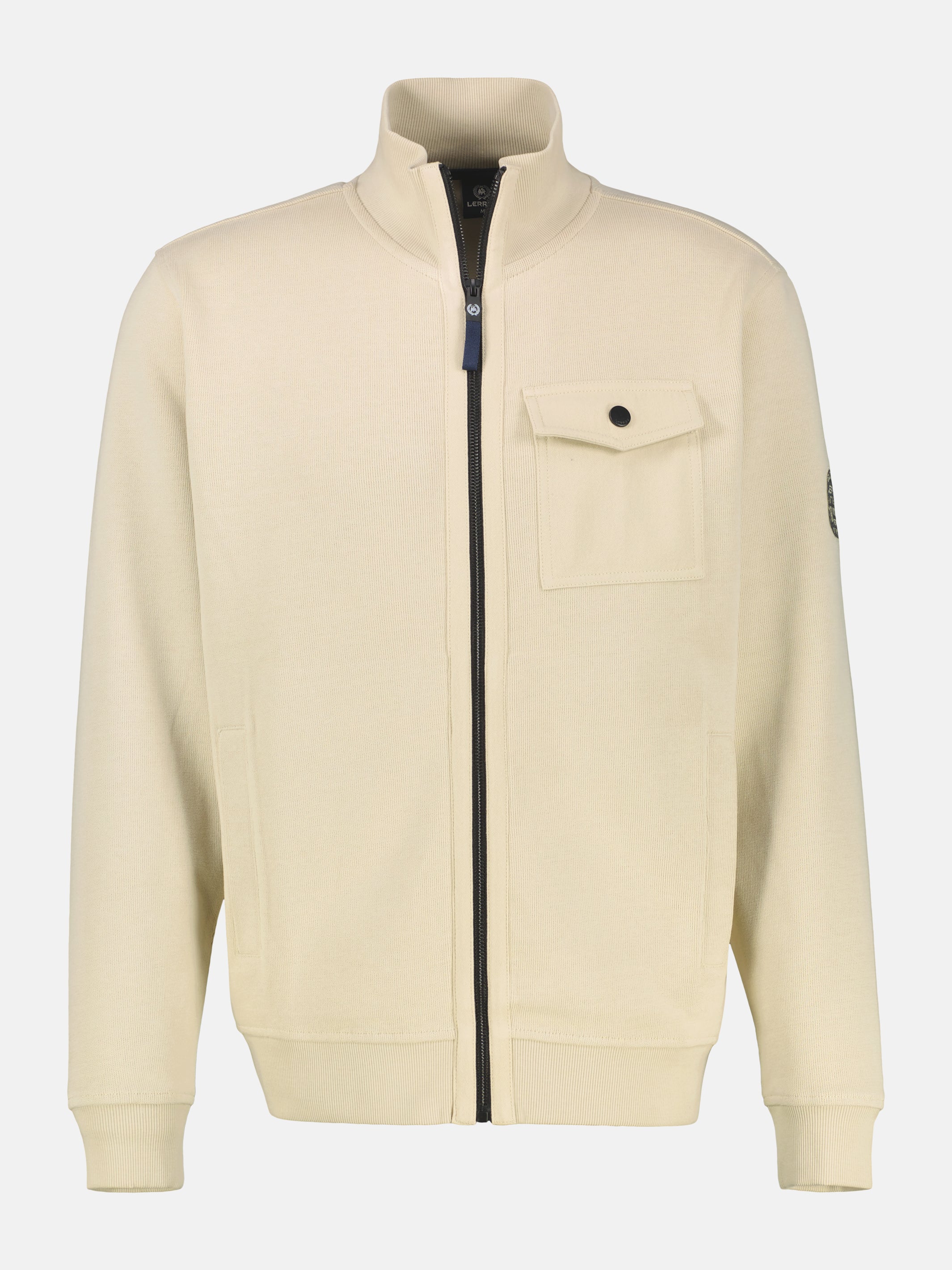 Sweatjacke in Übergrößen, modisch-sportiv - LERROS