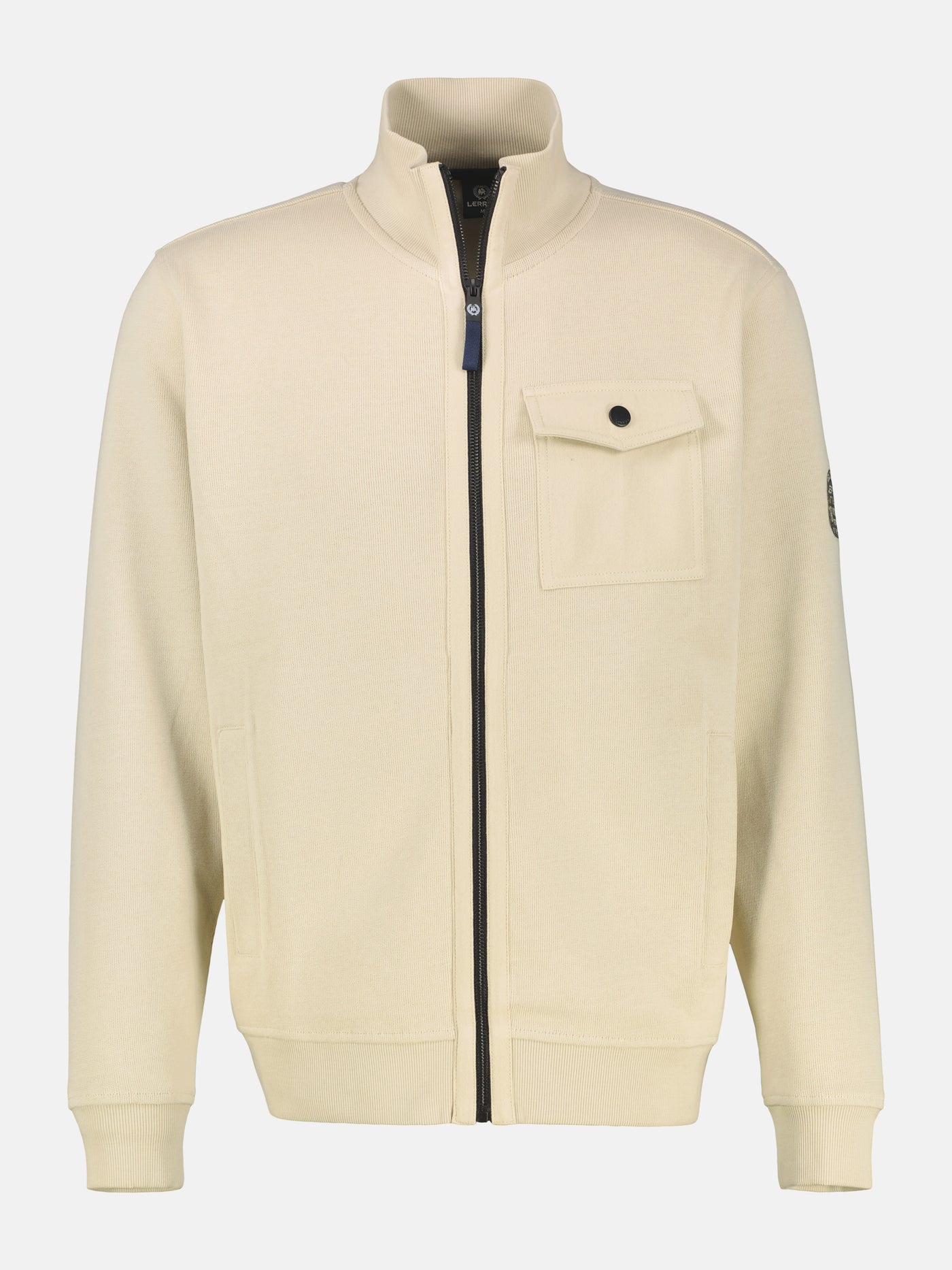 Sweatjacke in Übergrößen, modisch-sportiv - LERROS