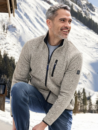 Fleecejacke für Herren - warm, leicht, urban - LERROS