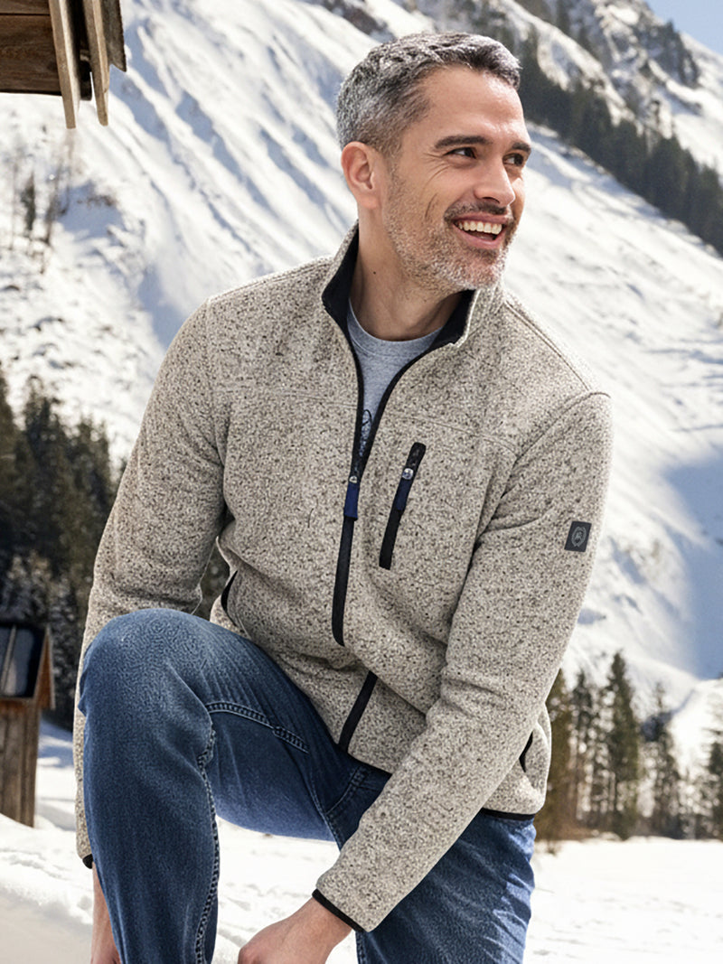 Fleecejacke für Herren - warm, leicht, urban - LERROS