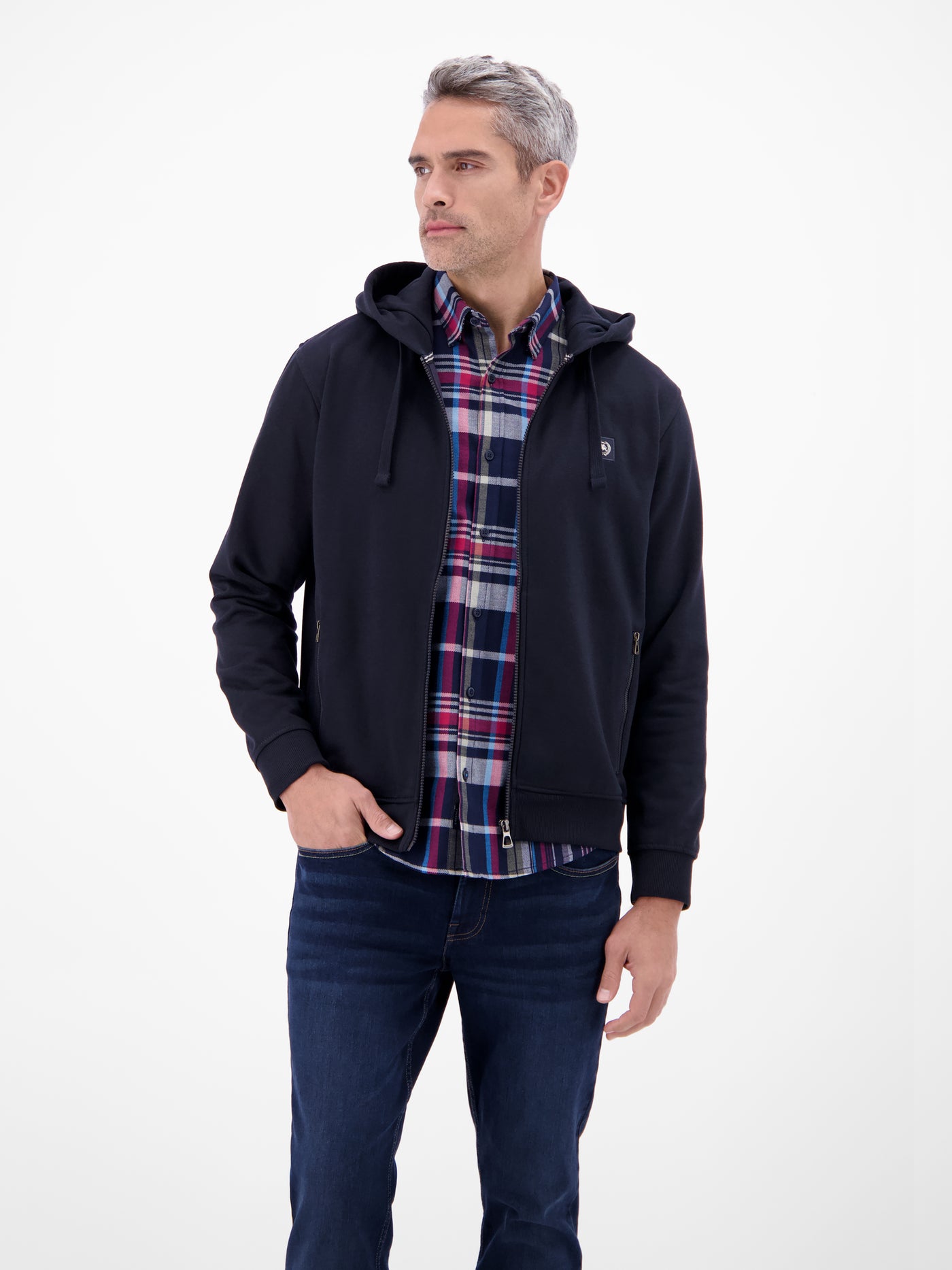 Hoodie Sweat-Jacke - LERROS