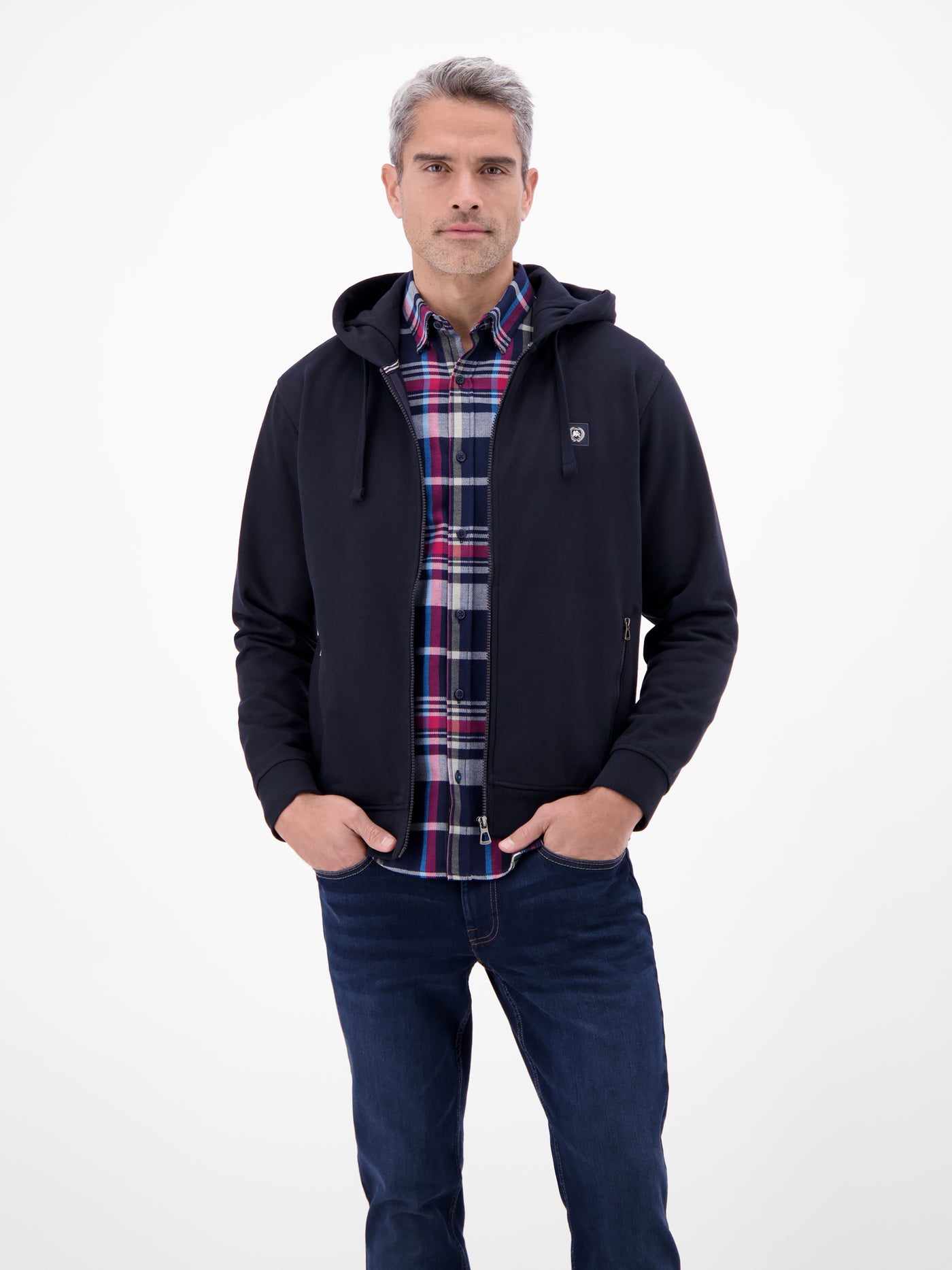 Hoodie Sweat-Jacke - LERROS