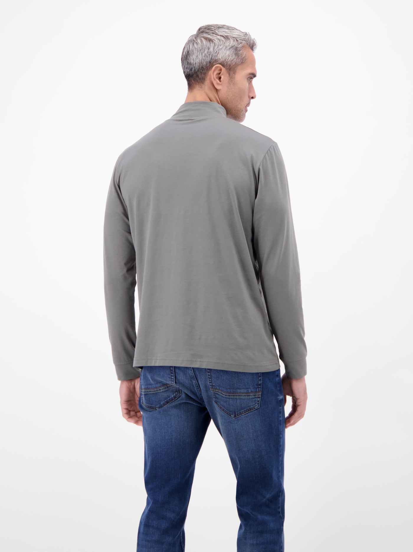 Herren-Shirt mit modischem Turtleneck - LERROS