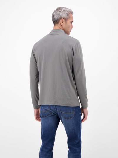 Herren-Shirt mit modischem Turtleneck - LERROS
