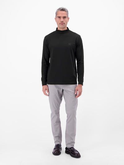 Herren-Shirt mit modischem Turtleneck - LERROS