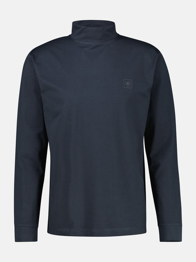 Herren-Shirt mit modischem Turtleneck - LERROS