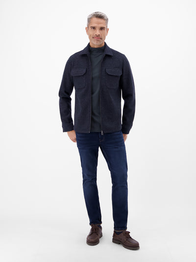 Herren-Shirt mit modischem Turtleneck - LERROS