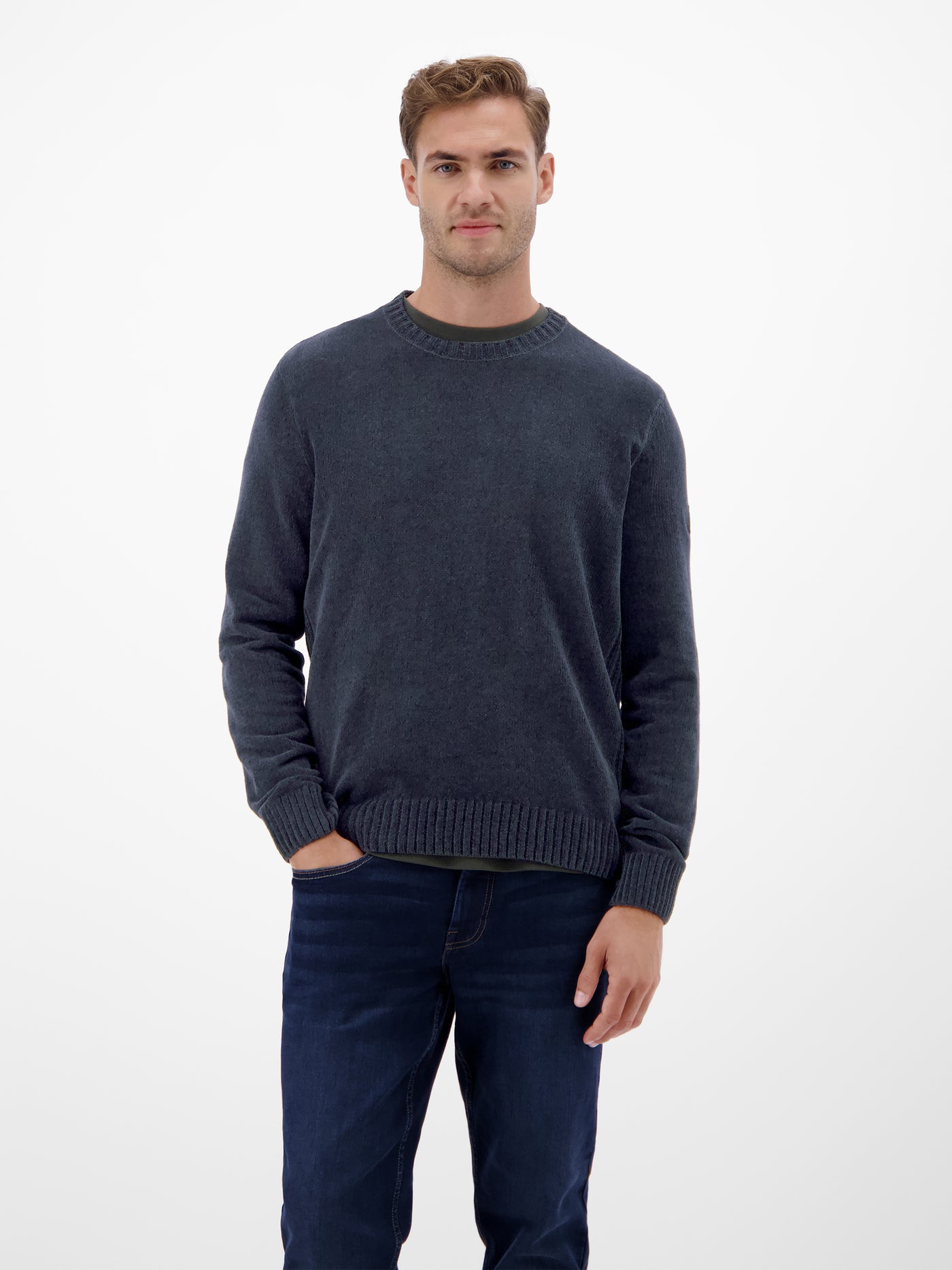 Herren Strickpullover, weich wie Samt - LERROS
