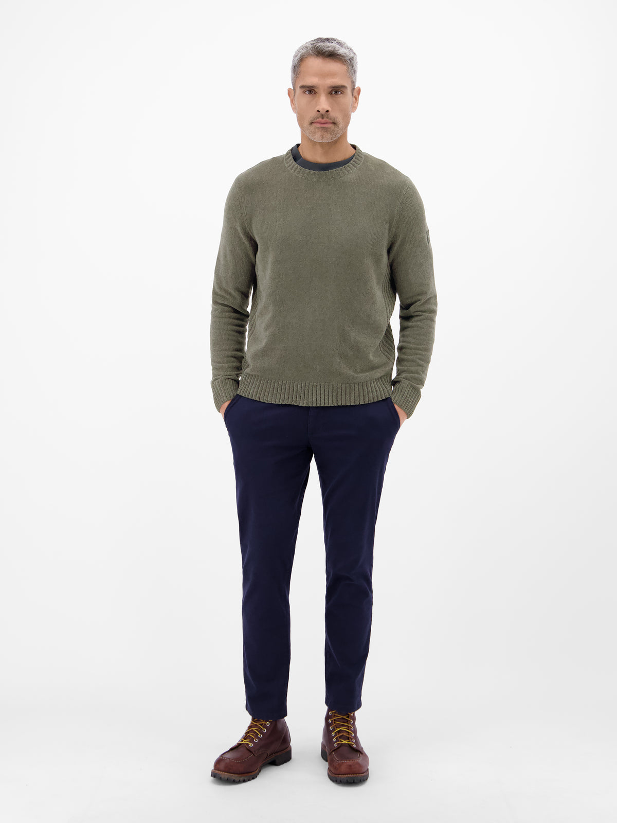 Herren Strickpullover, weich wie Samt - LERROS