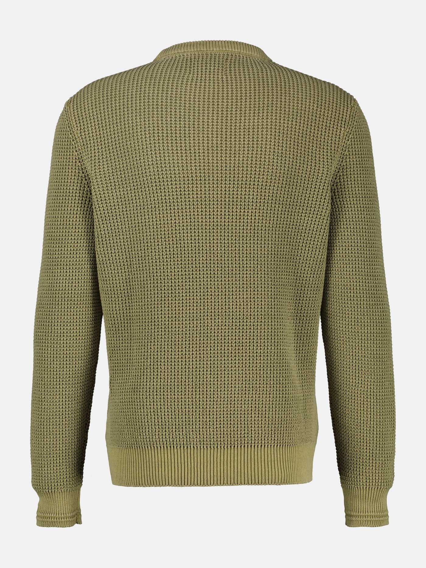 Herren Crewneck-Stricker in Strukturqualität - LERROS
