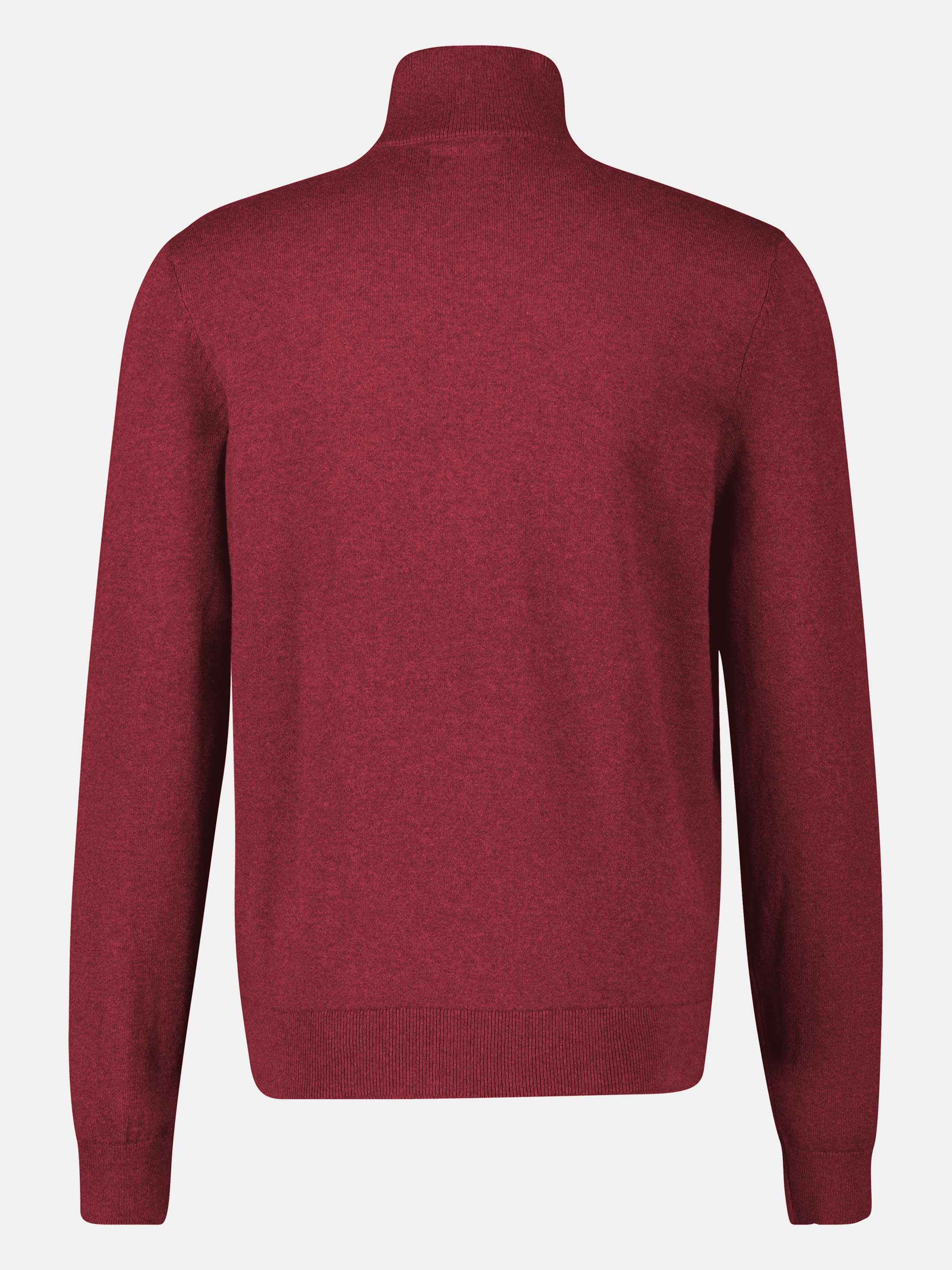 Flachstrickpullover mit Troyerkragen - LERROS